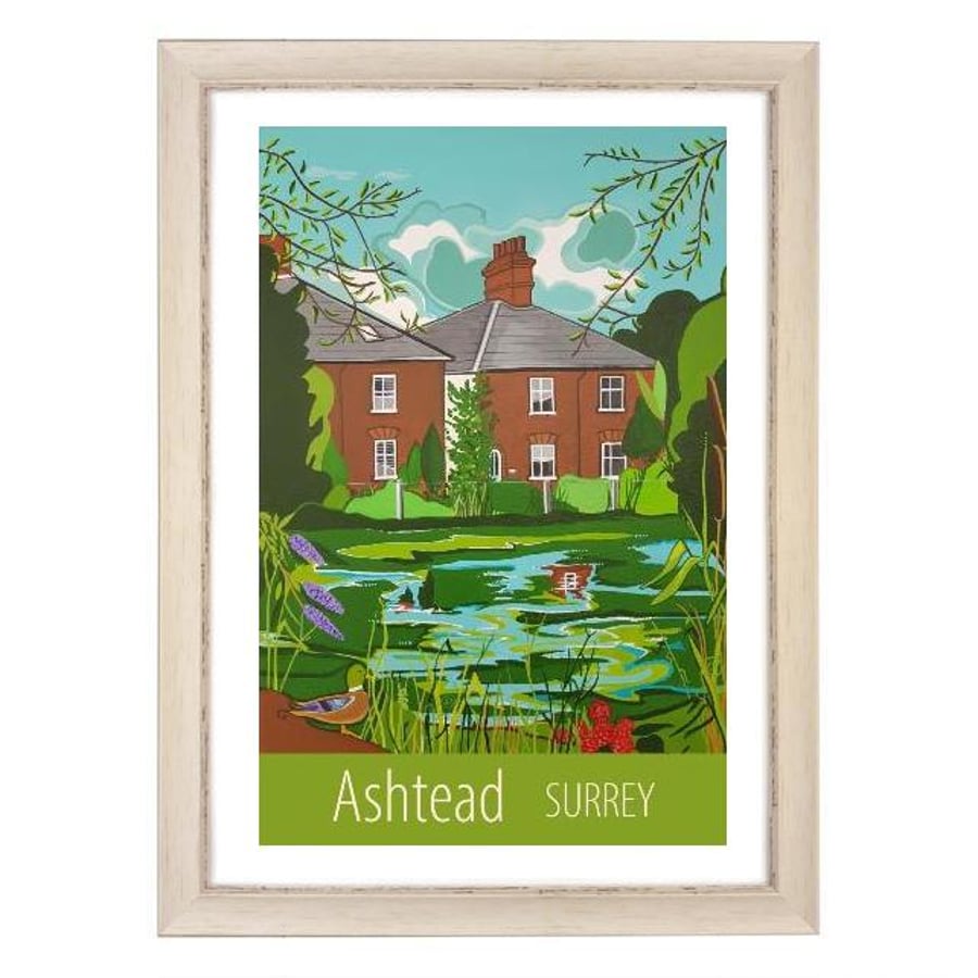 Ashtead, Surrey white frame