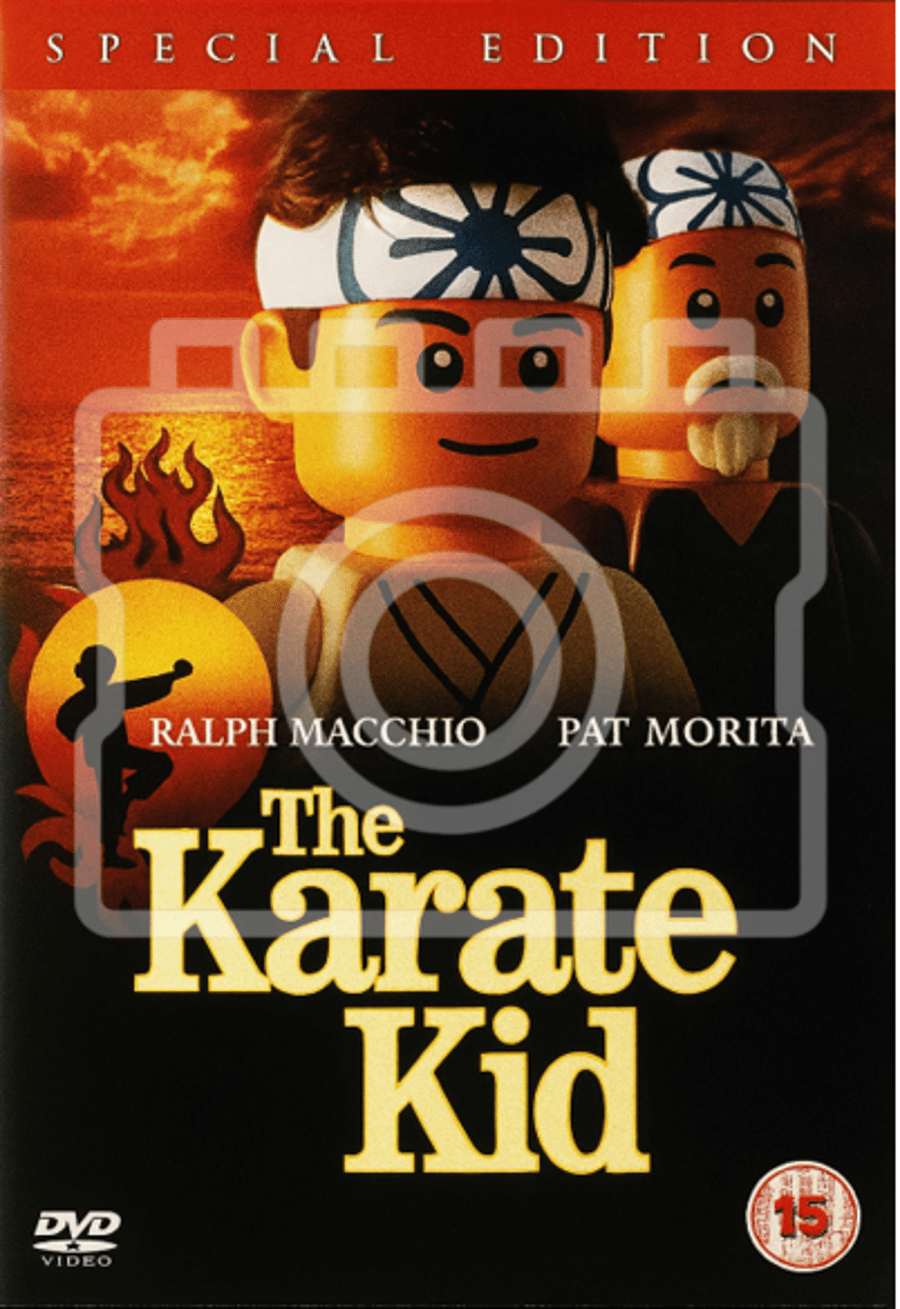 KARATE KID - LEGO-Inspired A4 Movie Poster Print - Ready to Frame