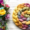 BFL, Rose Fibre and Alpaca blend Spinning fibre 100g Solstice
