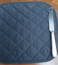Placemat, Quilted Heat Resistant made in 100% Black Hotel Quality Cotton Fabric - Image 1