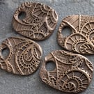 Artisan Made Bronze Charms (4)