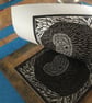 Linocut Print - "Hedgehog" - Image 5