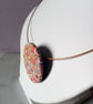 RETRO NECKLACE - POLYMER CLAY - FREE UK SHIPPING  - Image 2