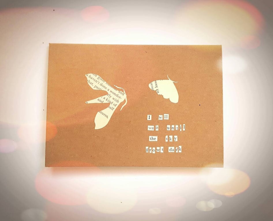 Dancing Moth Story Card - READY TO SHIP