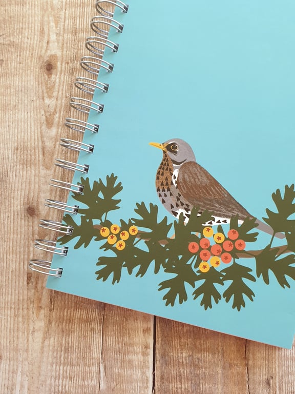 Fieldfare A6 Notebook