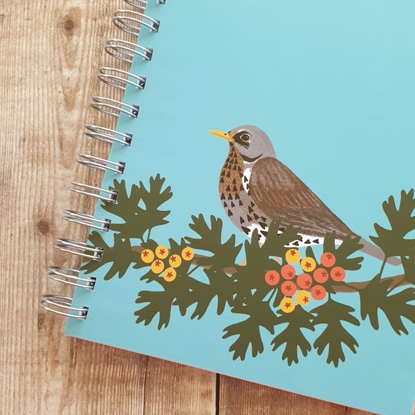 Fieldfare A6 Notebook