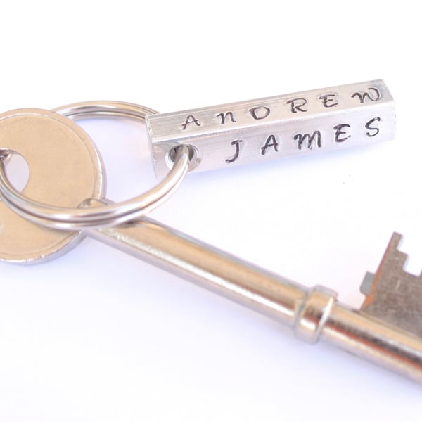 Personalised keyring