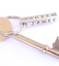 Personalised keyring, Father's day gift idea, personalised gift, new home gift - Image 1