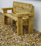 Childrens Wooden Outdoor DanDan Bench - Image 9