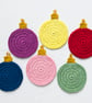 Christmas Bauble Coaster Set - Image 4