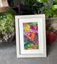 Number 3 Cottage Gardens - Framed original art - Image 1