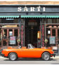‘MG at Sarti, Glasgow’ Signed square Mounted Print 30 x 30cm FREE DELIVERY - Image 7