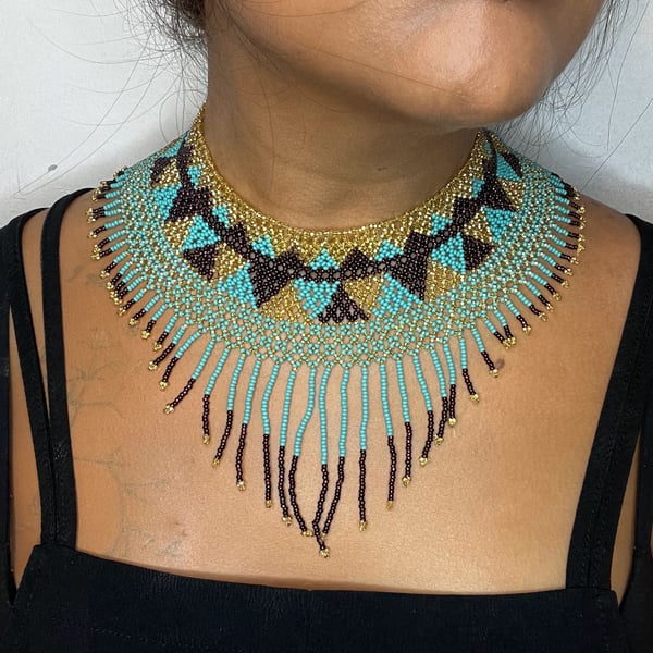 Earth Elementals Aztec Necklace
