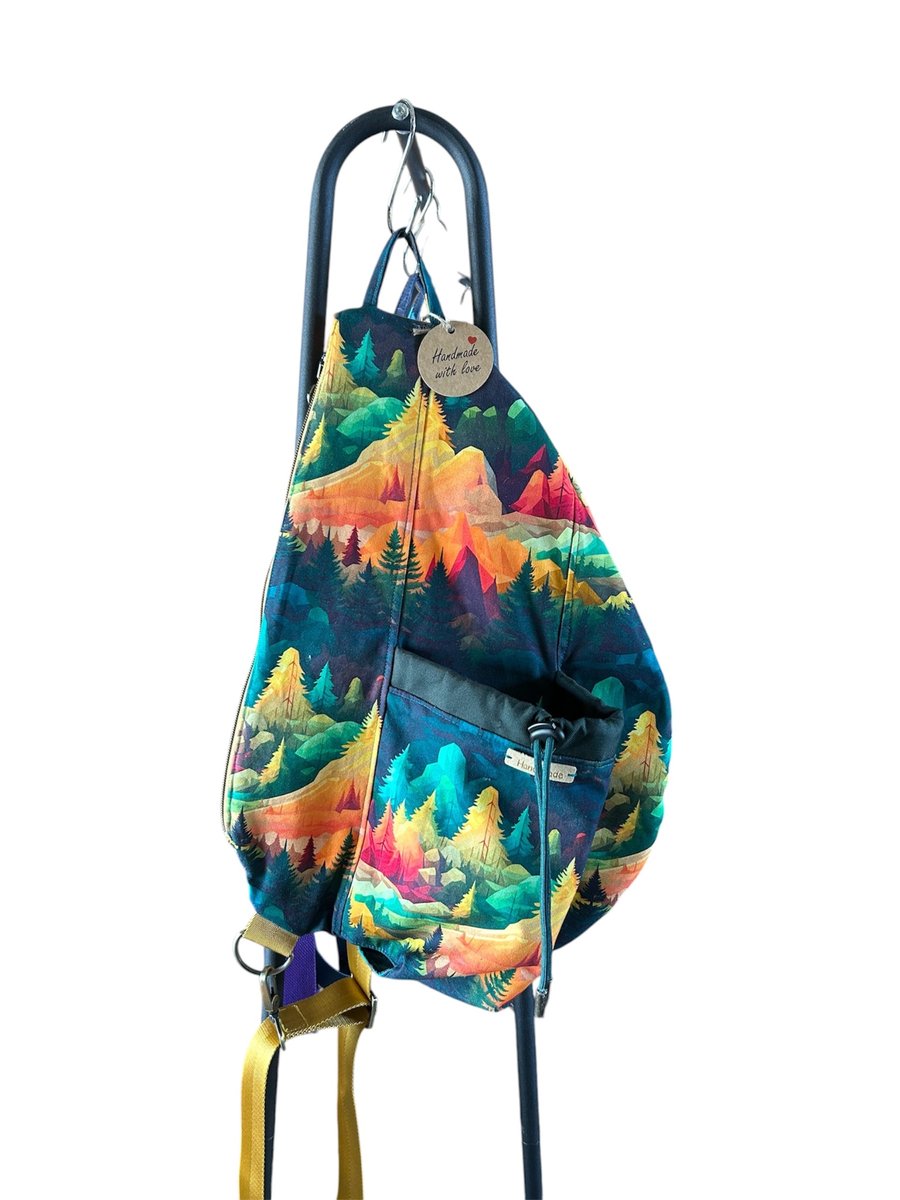 Bottle pocket sling bag