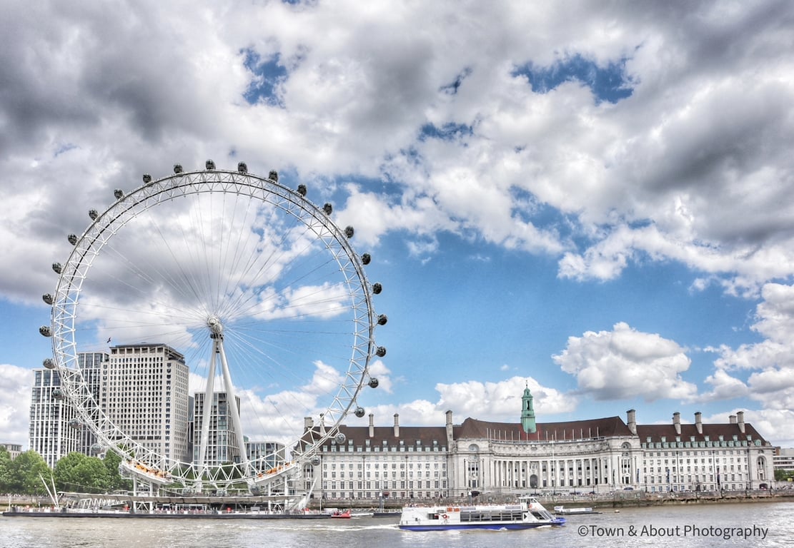 The London Eye, River Thames, UK 