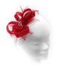 "Pansy".....Sinamay Fascinator