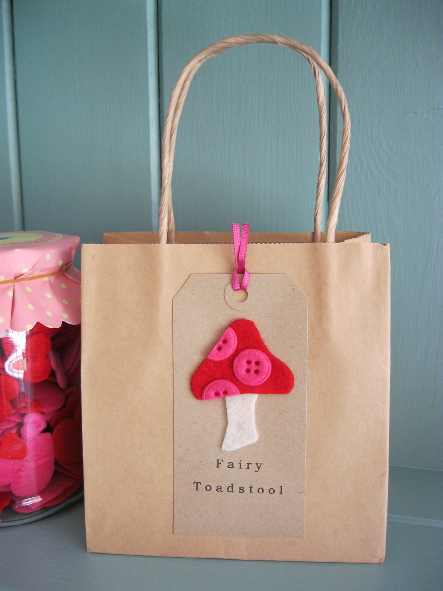 Fairy Toadstool Gift Bags