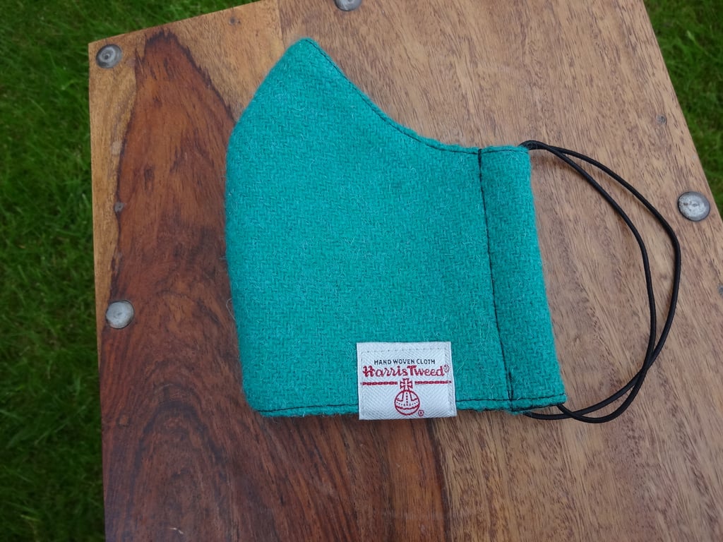 Harris Tweed Face Mask size MEDIUM