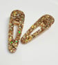 Gold And Silver Hair Clips