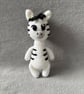 Crochet Zebra Plushie - CE Tested Zebra Soft Toy
