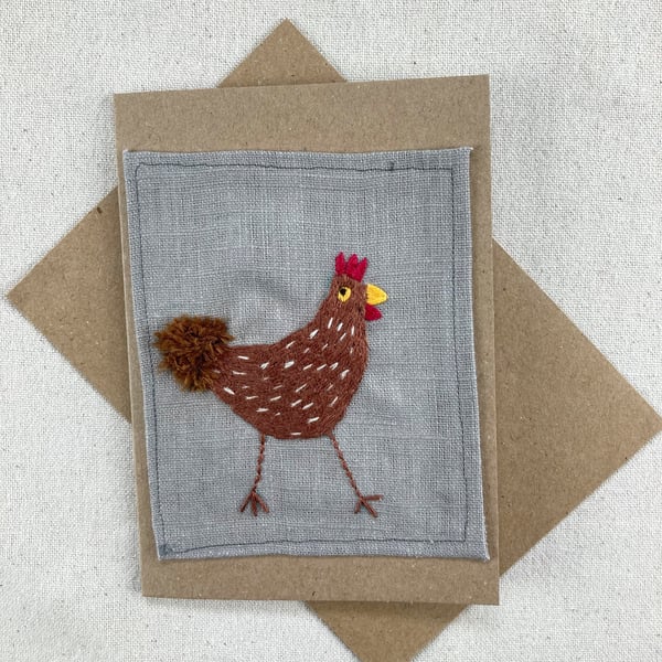 Chicken card