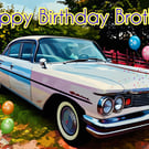 A5 Happy Birthday Brother Greeting Card 