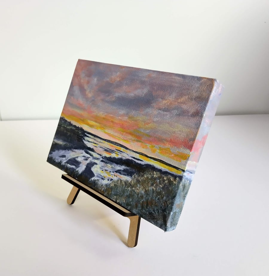 Solway Sky 3 - Original painting on canvas