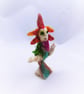 Felted Garden Fairy, Flower Creature, Needle Felted Fantasy Decoration - Image 7