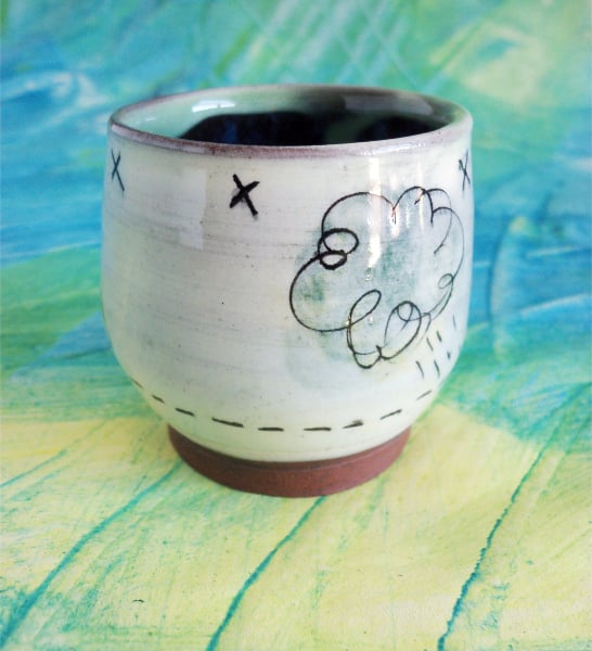 CERAMIC -  Trinket Pot