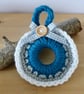 Crocheted Hanging Wreath Decoration