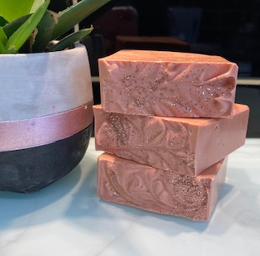 She Beautiful - Natural Soap with Pink Clay