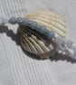 Angelite & Blue Lace Agate Gemstone Beaded Bracelet "Harmony" - Image 6