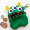Green Monster Purse