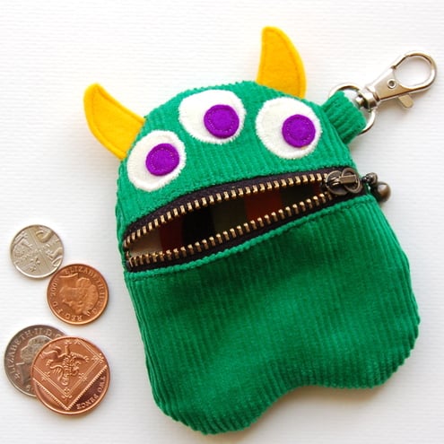 Green Monster Purse