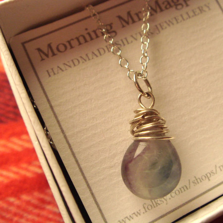 Rainbow Fluorite Wrap