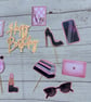 girl boss Cake Topper, new job cake, fancy Cake Topper, Chanel Cake Topper, chic - Image 1