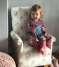 Children's Chair Fryetts Pheasants Fabric Kids Armchair Nursery Bedroom Birds - Image 8