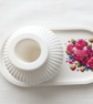 Handcrafted Eco Resin Teacher Gift Set Ribbed Vase and Trinket Tray Teacher Appr - Image 3