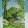 ACEO Original Garden Path watercolour