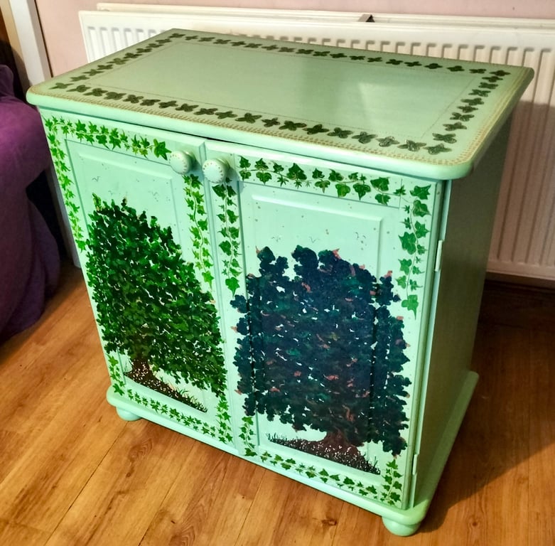  Freestanding wooden cupboard