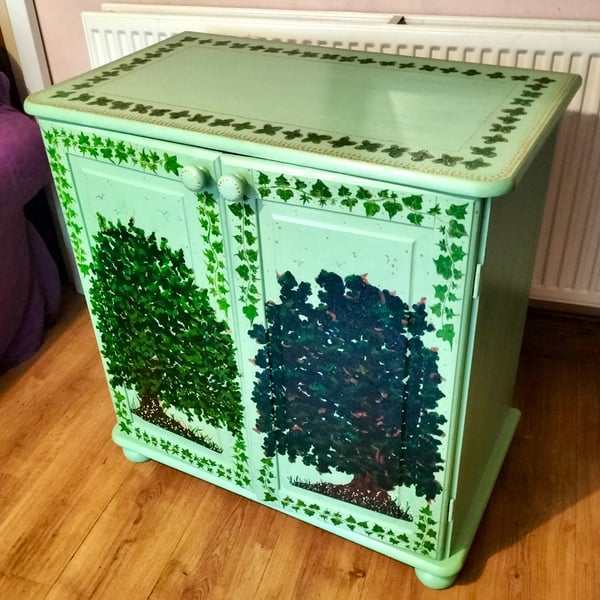  Freestanding wooden cupboard
