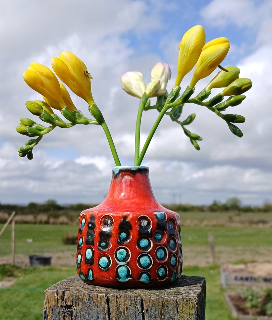 Mid century style bud vase 