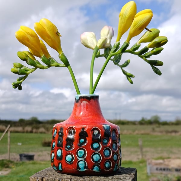 Mid century style bud vase 