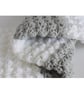 Grey and White Baby Blanket - Image 7