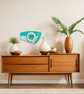 Mid Century Modern Royalexe Laminate Clock By Royale - Radio Grill in ...