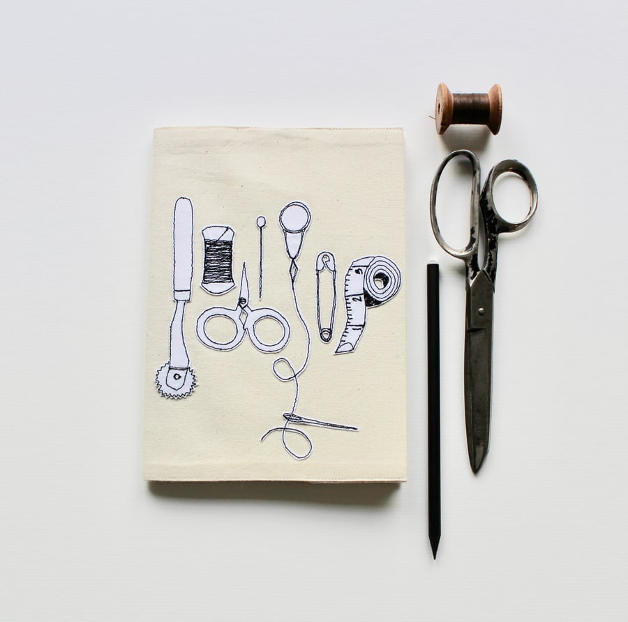 Sewing Essentials - Notebook and Cover 