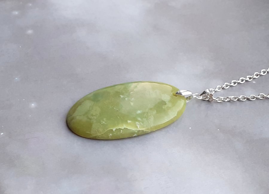 Green Opal Pendant