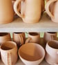 Handmade Pink Terracotta Mug: Kahlil Gibran Quote - Image 9