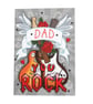 Dad, You Rock - Father's Day Card - Image 2