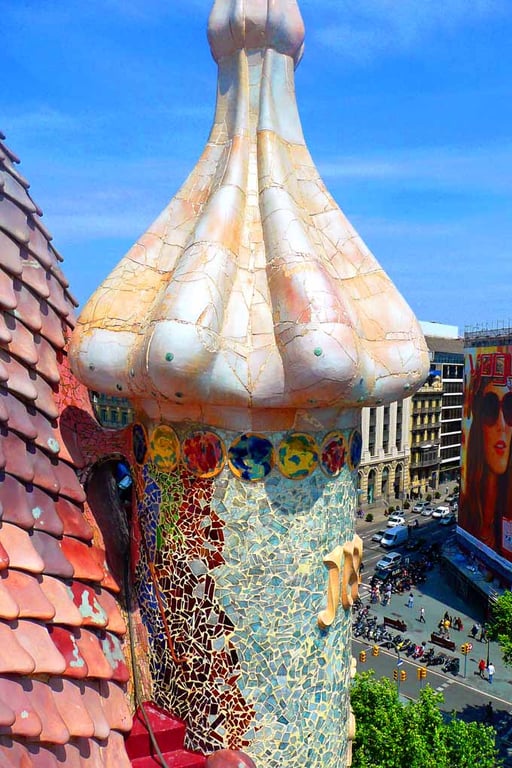 Casa Batllo Barcelona Spain Photograph Print